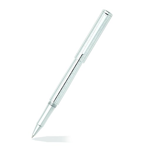 Image of Sheaffer Intensity Rollerball Pen, Medici Engraved, Chrome Plate Trim (E1923751)