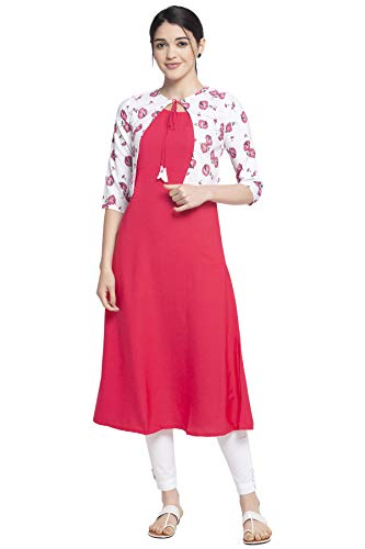 Image of ALC Creation Women's Crepe A-line Kurta