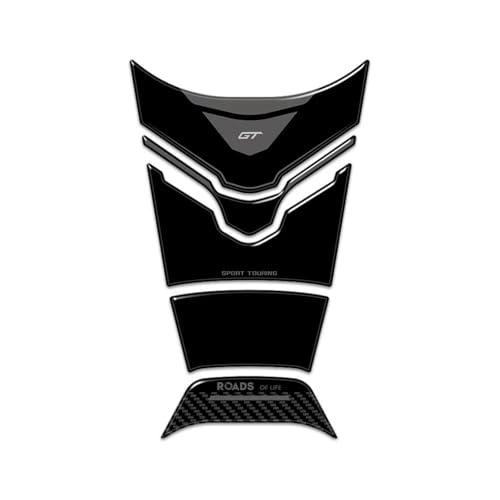 Kit autocollants en résine gel Yamaha Tracer9GT 2025 : protection latérale moto
