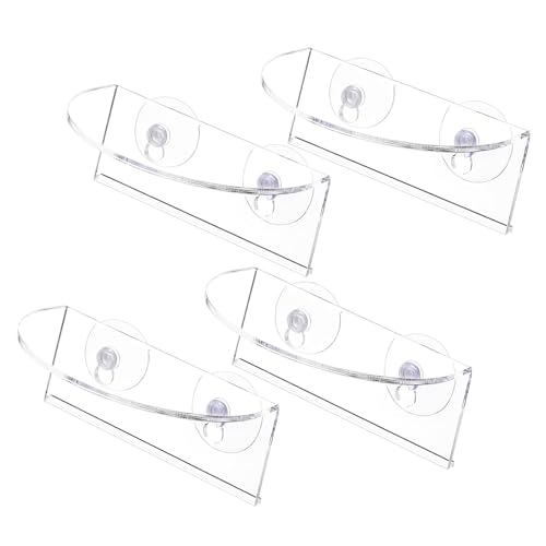 Supports en acrylique transparent de qualité supérieure avec ventouses robustes - 7