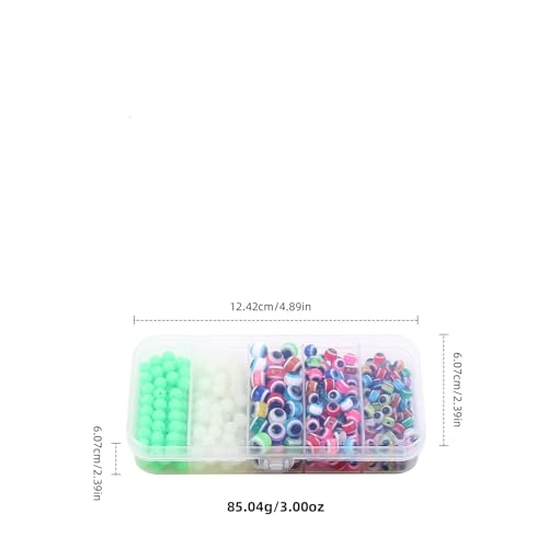 Set de 500 cuentas luminosas para pesca de 5mm/6mm/8mm miniatura 5