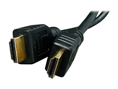 Cable HDMI de Alta Velocidad de 1,8 m con conectores resistentes en combo pack de 2 unidades