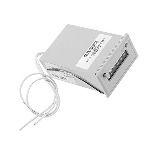 Frequenza elettromagnetica Contatore, Contatore di impulsi elettrici ad alta velocità a 6 cifre AC 220V / AC 110V / DC 24V / DC 12V(DC24V)