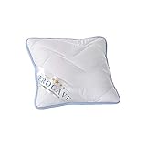 PROCAVE TopCool Kopfkissen Kochfest 40x40 cm, Qualitäts-Stepp-Kissen, atmungsaktives Allergiker Kissen, Winter- und Sommer-Kissen 100% aus Deutschland
