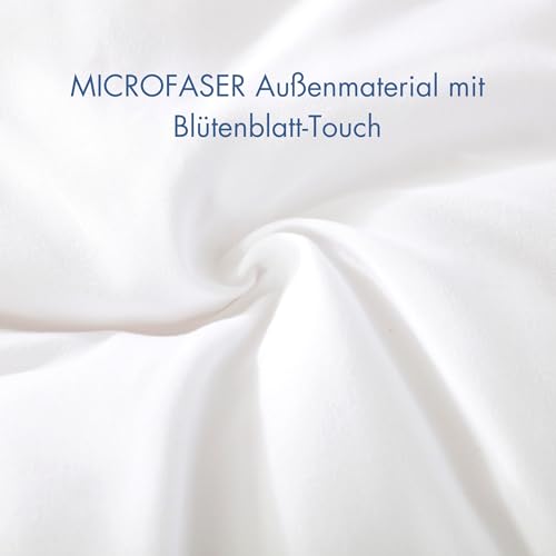 NORA HOME Winterbettdecke 135x200 Extra Warm 400 GSM – Kuschelige Bettdecke für kalte Winternächte, Daunengefühl ohne Daunen… – Ansicht 6