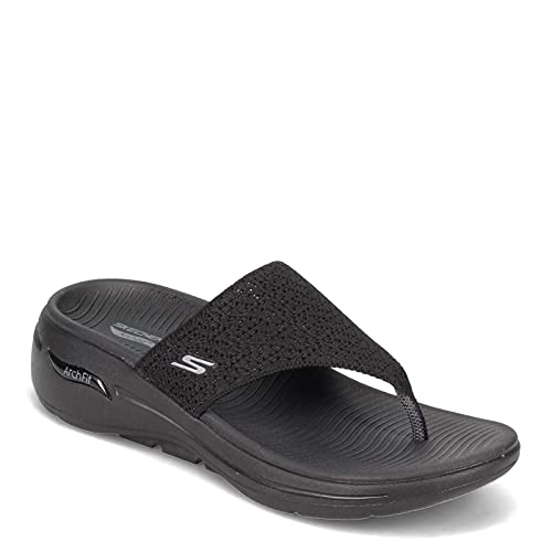 Image of Skechers Women Go Walk Arch Fit Wee Slippers