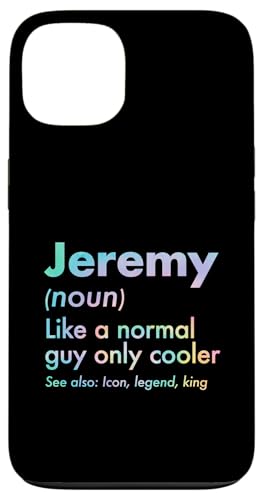 Jeremy Like A Normal Guy Only Cooler Legend King �t�@�[�X�g�l�[�� �X�}�z�P�[�X iPhone 13 �p