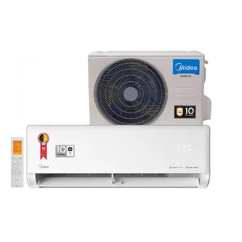 Ar Condicionado 9000 Btus Split Hi Wall Inverter Midea Frio Ai Ec...