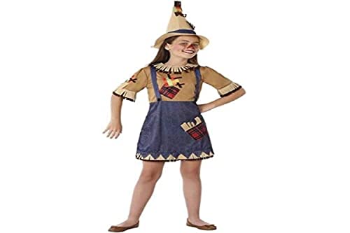 Atosa disfraz espantapájaros mago de oz niña infantil