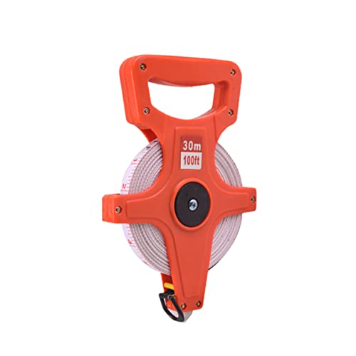 Loigohon ルーラー メートル巻尺 プラスチック製 ? 収納式設計で携帯便利、人間工学ハンドル採用により安定測定、耐摩耗性コーティング適用