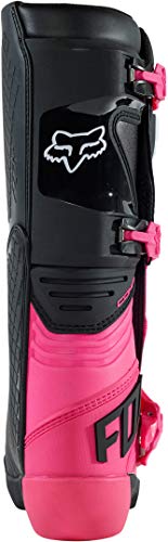 Fox Racing Bota feminina COMP - fivela, preto/rosa, 38