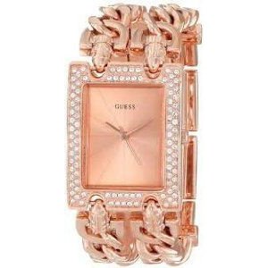 rv QX Guess W0072L3 Analog Display Quartz Rose Gold Ladies WatchysAiz