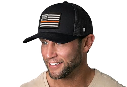 Image of HAKA American Flag Hat | USA Mesh Trucker Snapback Comfort Baseball Cap