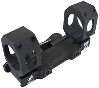 American Defense AD-Recon-S 20 MOA 30 STD Riflescope Optic Mount, Black