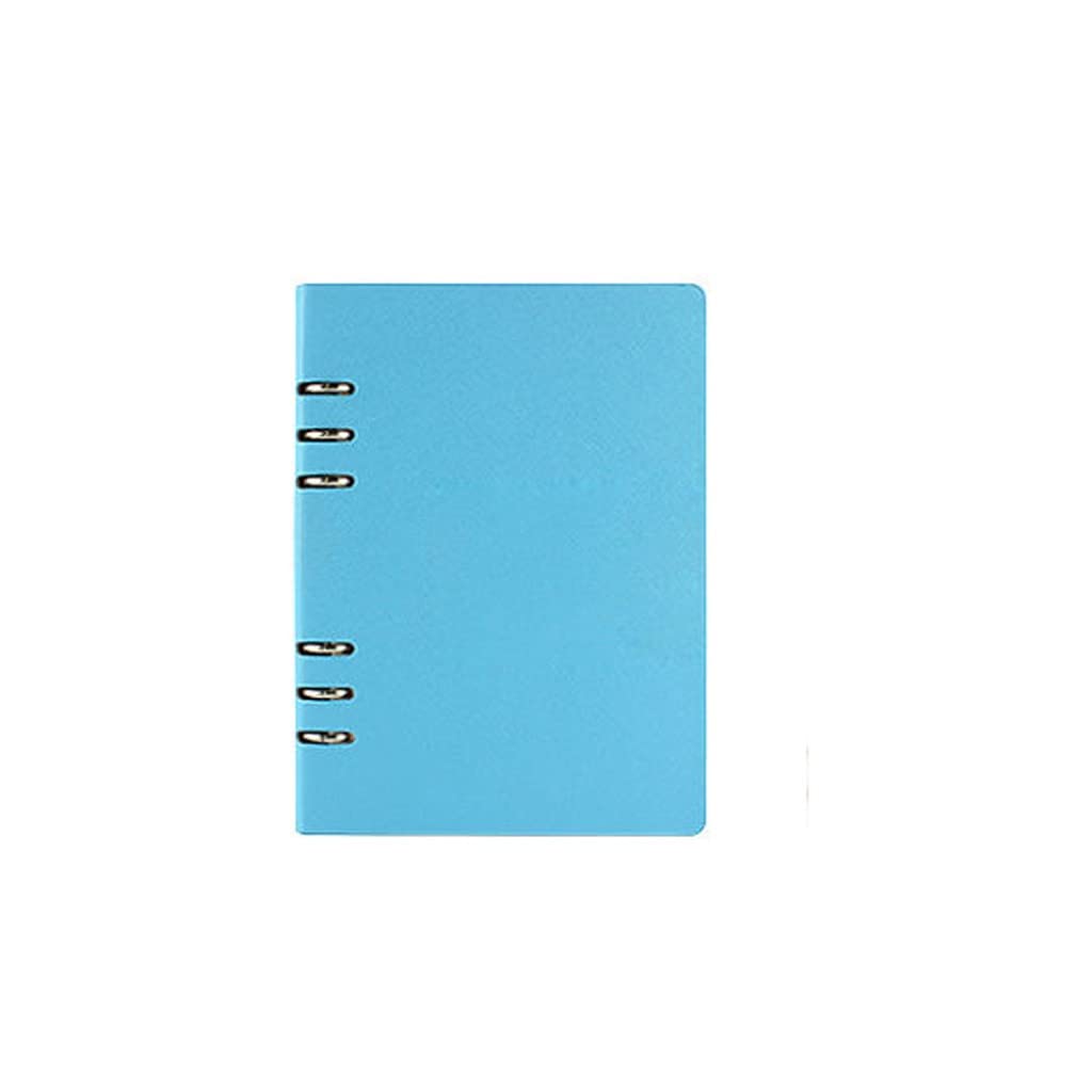 EDDGE Cuaderno de Piel sintética A4 A6 B5 A5 Cuaderno Espiral Planificador Tapa Dura Oficina Negocios Bloc de Notas Planificador Carpeta (Color : D, Size : A4 Size 310x230mm)