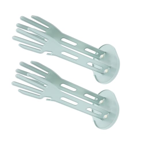 Sosoport 2 Pièces Support de de Cuisine avec Base Égouttoir Porte- et Porte-Chiffons Polyvalent Plastique Robuste pour Séchage et Rangement des de Vaisselle et Chiffons de Cuisine