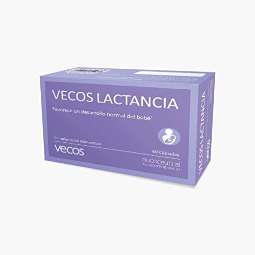 En Oferta Vitaminas Para Mujer - Vecos Lactancia - 60 Cápsulas Vegetales - Favorece Un Desarrollo Normal Del Bebé - Propiedades Antioxidantes - Complemento Alimenticio