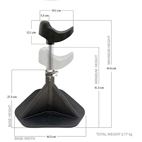 Hoof-It Blacksmith Farrier Horse Hoof Stand, Black #TOP5