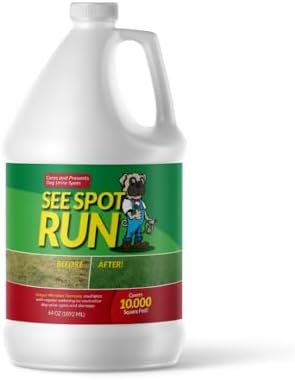 See Spot Run Lawn Protection | Dog Urine Grass Saver That Cures and Prevents Burn Spots. Pet Safe All Natural Lawn Saver for Dogs. Safe to Use With Your Lawn Fertilizer | Made in USA Lawn Care Product image 5
