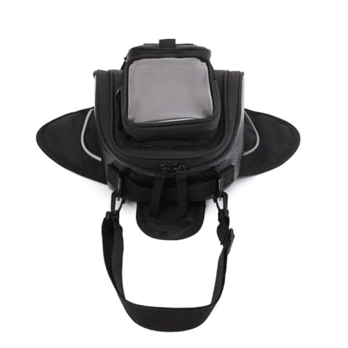 Sac de réservoir moto étanche avec housse pluie grande capacité - 3