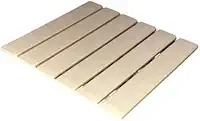 Tapete Estrado Antiderrapante para Box Banheiro STM Plastic 53x48 (1, Marfim)