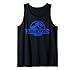 Jurassic World Blue Scale T-Rex Fossil Logo Canotta