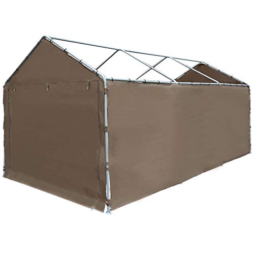 Abba Patio Replacement SideWall Cover for 10 x 20 ft Carport Shelter Garage
