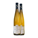 Schlumberger Les Princes Abbés Riesling Alsace 75 cl Vino blanco (Caja de 2 Botellas de 75 cl)