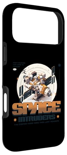 Coque iPhone 17 Pro Max design espace pour passionné de science-fiction - 3