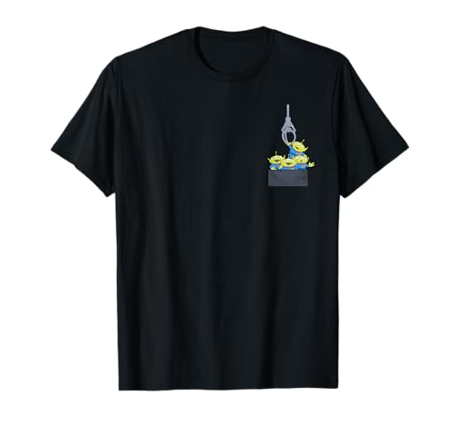 Disney Pixar Toy Story Aliens Claw Machine Pocket Camiseta