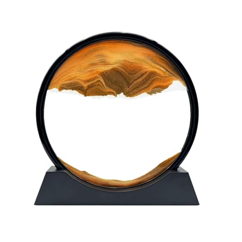 Mouvement liquide 3D et paysage de sable mouvant AzureLeap 30,5 cm