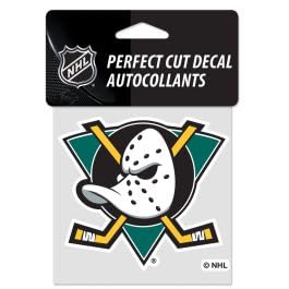 Anaheim Ducks Perfect Cut Color Decal 4" x 4"