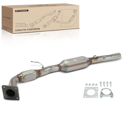 A-Premium Catalytic Converter with Gasket Kit Direct-Fit Compatible with Volkswagen Jetta 2001-2005, Golf 2001-2006, Beetle 2001-2005, 2.0L, E.P.A. Compliant
