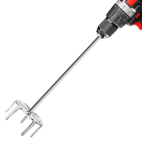 KAMaster Pork Puller 3 Inch 304 Stainless Steel Meat Shredder Suitable for Making Meat Strips with Standard Hand Drill Pork Puller BBQ Smoking Accessories and Kitchen Gadgets Stir Cooking(3 Inches)