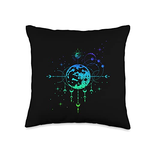 Trippy Lucid Dream Catcher Throw Pillow