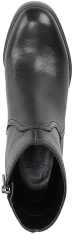 Naturalizer Womens Orlean Platform Ankle Boot Black Vintage Leather 7.5 M | Image 1