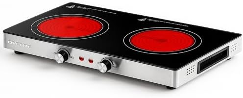 OVENTE Infrared Ceramic Double...