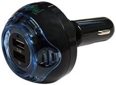FRESHTECH DUAL USB CAR CHARGER W/NEW CAR SC 3.1A / FTCCUSB4 /