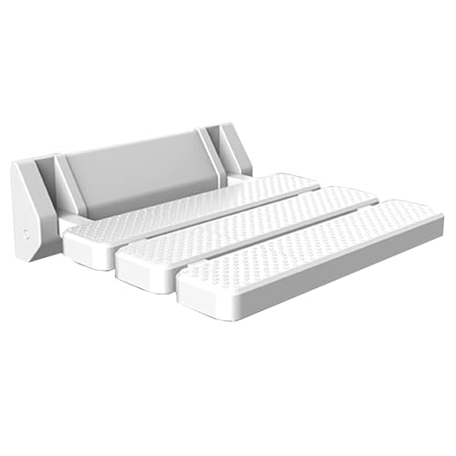 Wall-Mounted Folding Chair, Compact Folding Stool, Space-Saving Design Ideal for