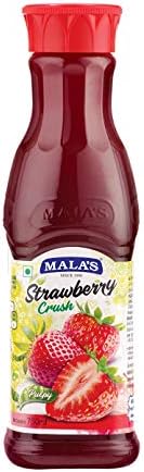 Mala's Fruit Crush Strawberry, 750ml