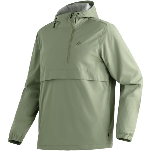 Anorak Okoko Loop green pond XL Maier Sports pour homme et femme