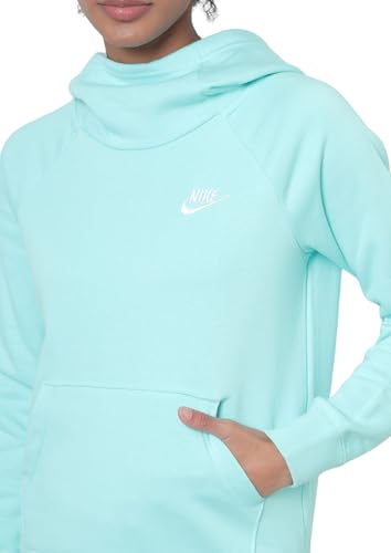 Image of Nike Cotton Blend Women Hooded Sweatshirt