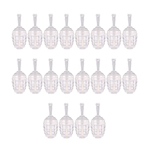 Conteneur portable pour gloss à lèvres anti-gaspillage : 20 flacons vides de voyage
