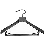 TOKYOHANGER スーツハンガー 2本セット 特殊フック仕立て【安心の日本製】便利仕様 滑り止め加工 型崩れ防止 高級仕立て 丈夫な作り『NO880 L(幅43.5cm)』東京ハンガー