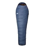 Mountain Hardwear Unisex Bishop Pass M 30F/-1C Long, Light Zinc, Left-Hand Zipper