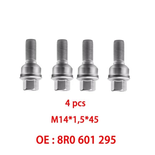 Pernos de rueda compatibles con Q8 S8 tuercas de coche espárragos de llanta 8R0601295 2