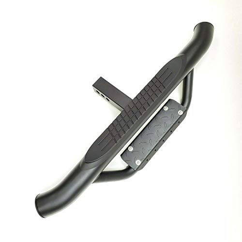 Ubrand 36" Length X 6.5" Overall Heigh Towing Hitch Step Bar Drop Step 2" Receiver Black Universal Truck Trailer Rear Bumper Guard #TOP4