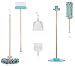 Adora Pretend Play Musical Cleaning Set, 7 Pieces, Educational Toy for Kids - Music Component Stand, Broom, Sweeper, Dust Pan & Brush Set & Duster, 21986