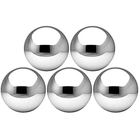 Boules réfléchissantes Pnuokn en acier inoxydable Cover