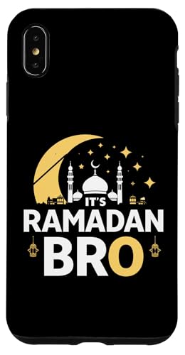 It's Ramadan Bro Happy Fasting�C�X�������̎O�����C�X�������k �X�}�z�P�[�X iPhone XS Max �p